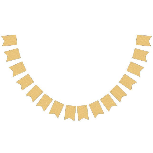 an orange and yellow background with circles bunting flags (All)