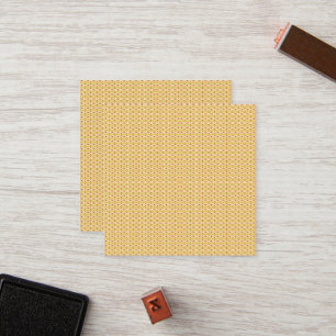 an orange and yellow background with circles loyalty card
