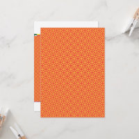 an orange and yellow background with small squares