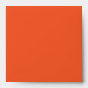 an orange background with a black border envelope