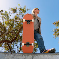 an orange background with a black border