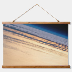 An Orbital Sunset Off The Coast Of Baja California Hanging Tapestry