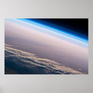 An Orbital Sunset Off The Coast Of Cabo San Lucas Poster