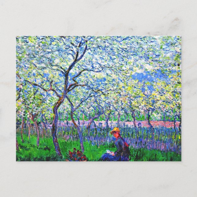 An Orchard in Spring Postcard (Front)