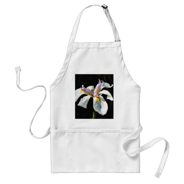 An Orchid With White Petals Standard Apron (Front)