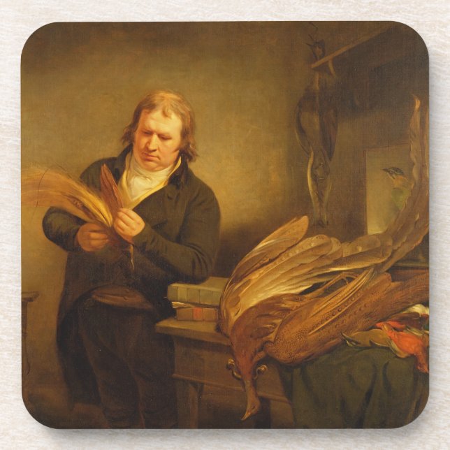 An Ornithologist, probably Mr. Thomson, Animal and Coaster (Front)