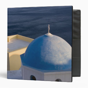 An Orthodox Church near the sea, Oia Santorini Binder