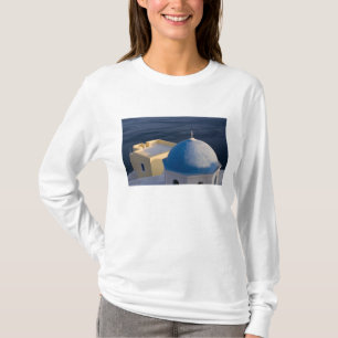 An Orthodox Church near the sea, Oia Santorini T-Shirt