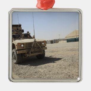 An Oshkosh M-ATV 2 Metal Ornament
