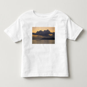 An outrigger canoe team practices off the coast toddler t-shirt