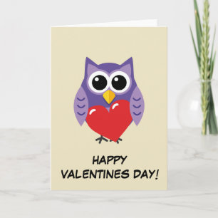 An Owly Love Add Your Text Card