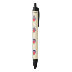 An Owly Love Black Ink Pen