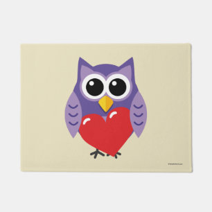 An Owly Love Doormat