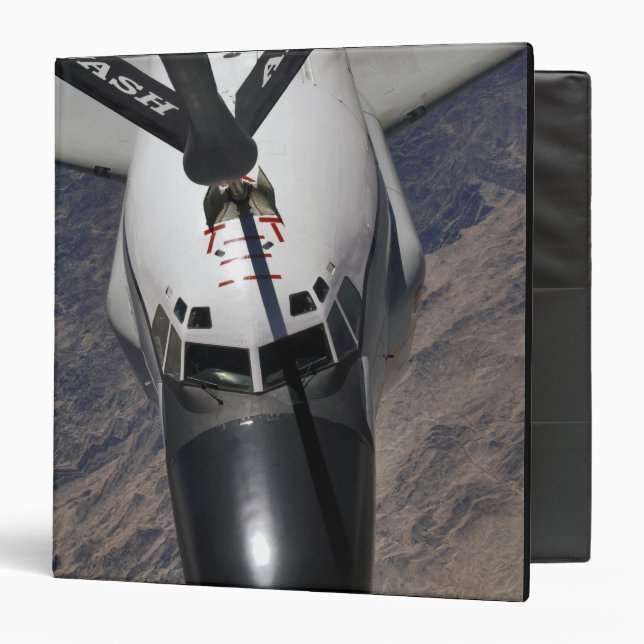 An RC-135 Rivet Joint Reconnaissance aircraft Binder (Front/Inside)