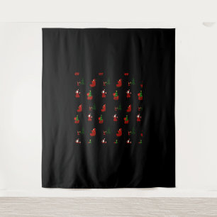 An Ugly Christmas Pattern Tapestry