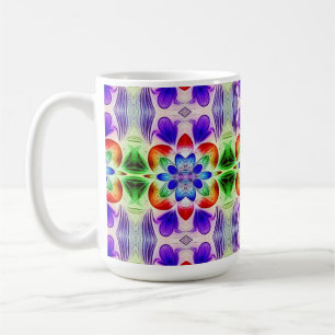 An unique colourful classic traditional design  co coffee mug