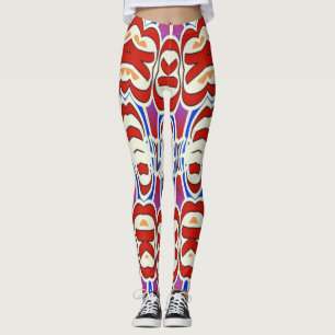An unique multicolor classic "Ratti_Creative_Arts" Leggings