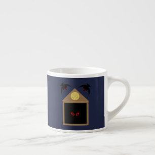 An Unkindness of Ravens Halloween Espresso Cup