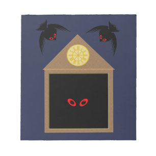 An Unkindness of Ravens Halloween Notepad