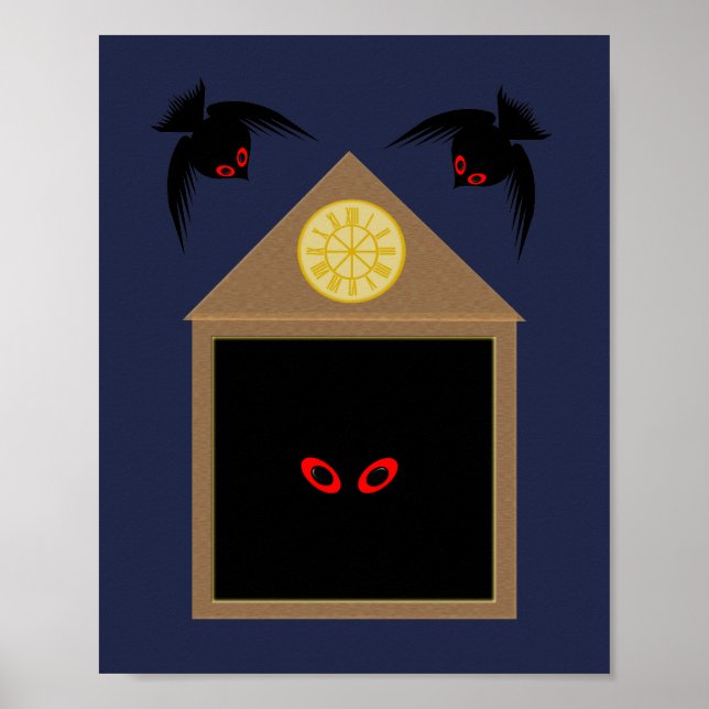 An Unkindness of Ravens Halloween Poster (Front)