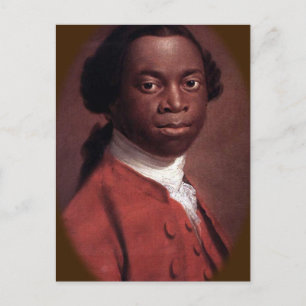 An Unknown Sitter (formerly thought to be Olaudah Postcard