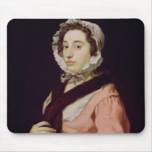 An Unknown Woman, called Peg Woffington (oil on ca Mouse Pad