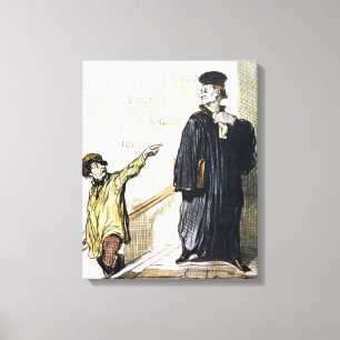 An Unsatisfied Client Canvas Print