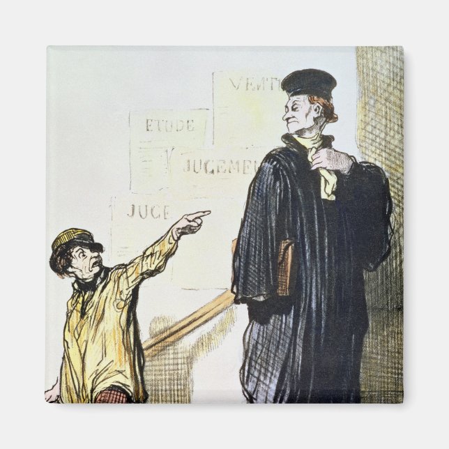 An Unsatisfied Client Magnet (Front)