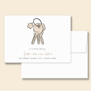 ANA   Change of Address Postcard with Message