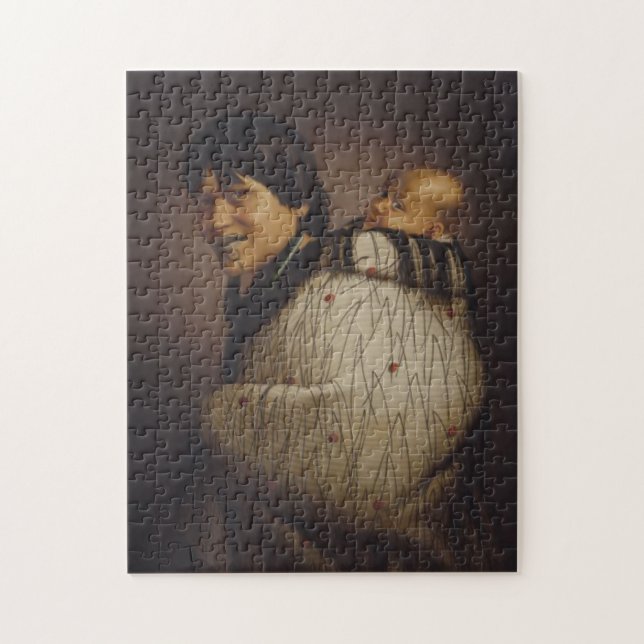 'Ana Rupene and Child' - G. Lindauer Jigsaw Puzzle (Vertical)