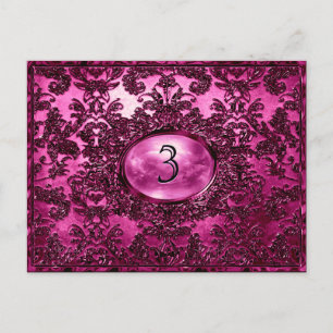Anabelle  Petal  Victorian Table Number Card