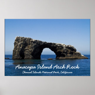 Anacapa Island Arch Rock Poster