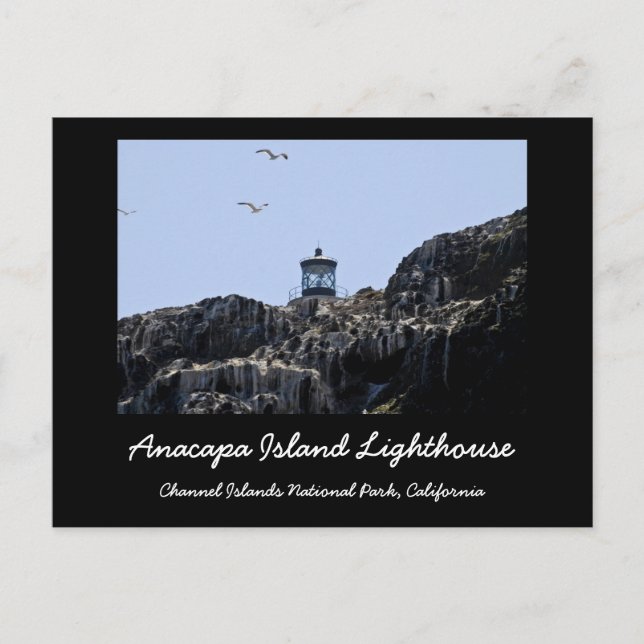 Anacapa Island Lighthouse Postcard (Front)
