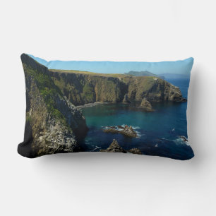 Anacapa Island Scenic View at Channel Islands Lumbar Pillow
