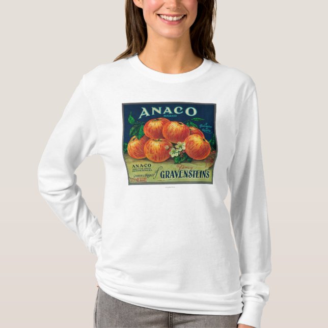 Anaco Apple Crate Label T-Shirt (Front)
