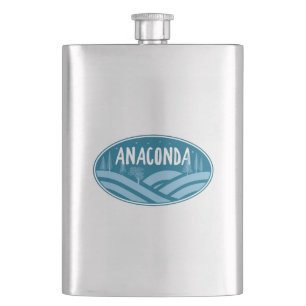 Anaconda Montana Outdoors Hip Flask
