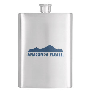 Anaconda Montana Please Hip Flask