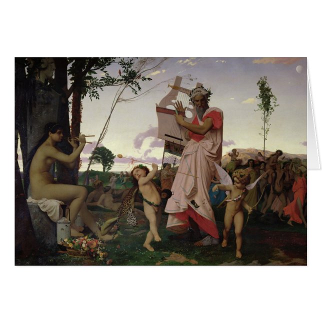 Anacreon, Bacchus and Aphrodite, 1848 (Front Horizontal)