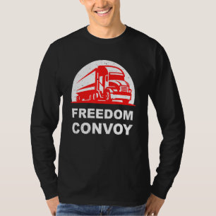 Anada Freedom Convoy 2022 Canadian Truckers Suppor T-Shirt
