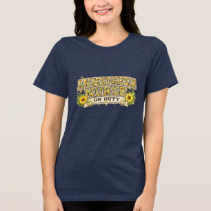 Anaesthesia Nurse pn duty T-Shirt Tri-Blend Shirt