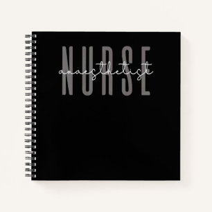 Anaesthetist Nurse Medical Nurses Stylish Notebook