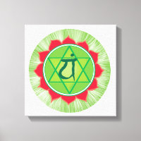 Anahata chakra Heart centre wall decor