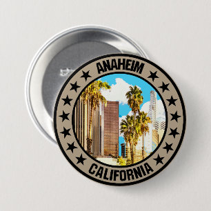 Anaheim 3 inch round button