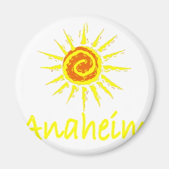 Anaheim, California Magnet (Front)