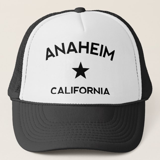 Anaheim California Trucker Cap (Front)