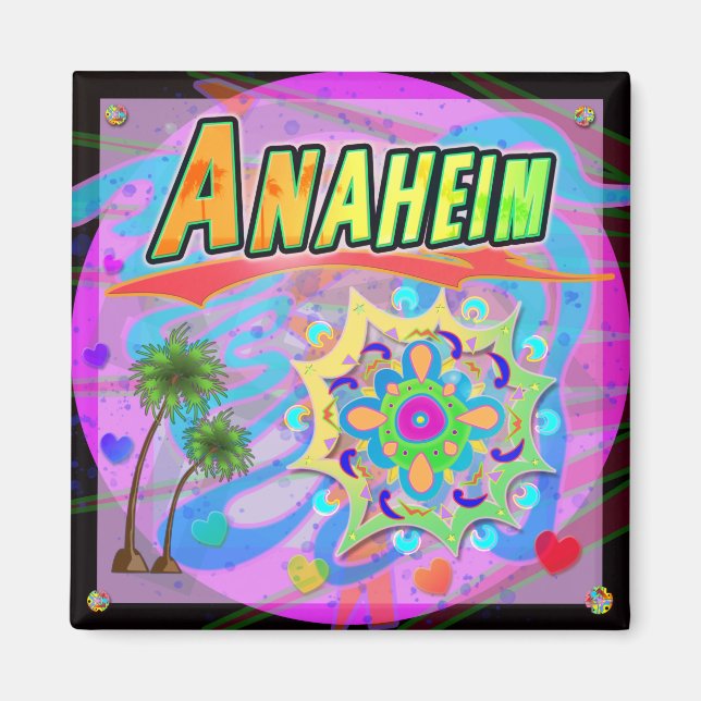 Anaheim Magnet de progression (Devant)