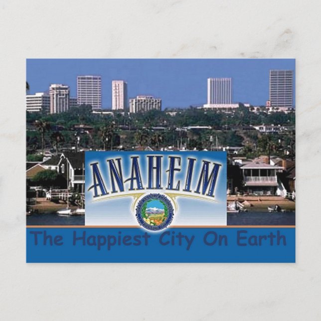 ANAHEIM POSTCARD (Front)