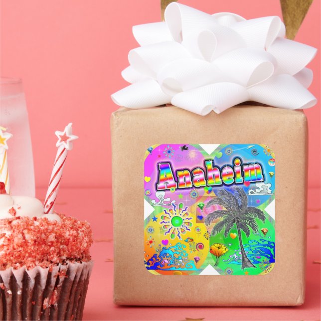 Anaheim Quadro Seasons Sticker (Party)