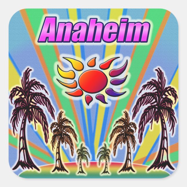 Anaheim Summer Love Sticker (Front)