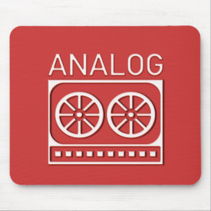 Analogue (cassette) mouse pad